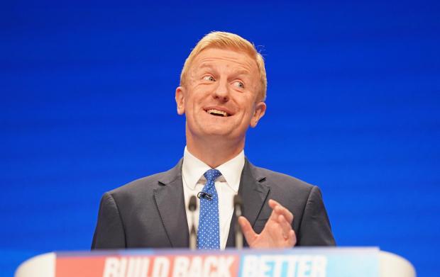 The National: Oliver Dowden attacked the SNP during his speech to the Conservative Party conference 