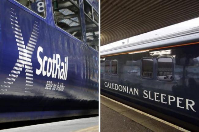 Workers from ScotRail and the Caledonian Sleeper will strike during the COP26 summit over pay and conditions disputes