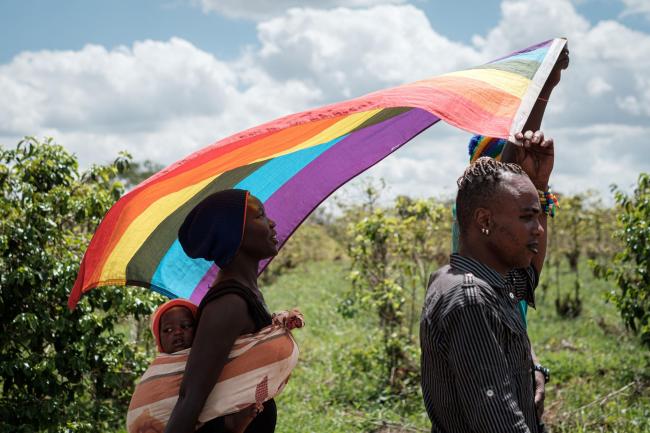 With same sex relationships being illegal in modern-day Uganda, many lesbians live secret lives, presenting straight to the world