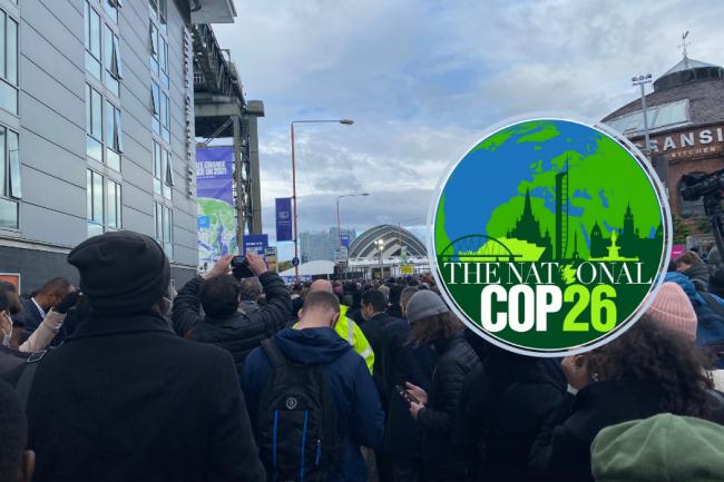 WATCH: Inside the Blue Zone at COP26 after delegates queue for hours in cold