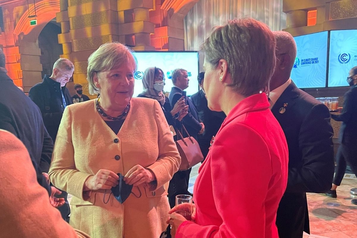 COP26: Nicola Sturgeon chats with Angela Merkel during VIP reception | The  National