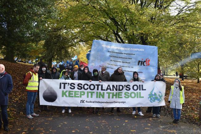 The Radical Independence Campaign is working with groups across the globe to highlight environmental issues