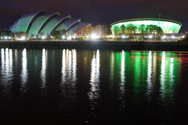 The Cop26 climate summit venue in Glasgow
