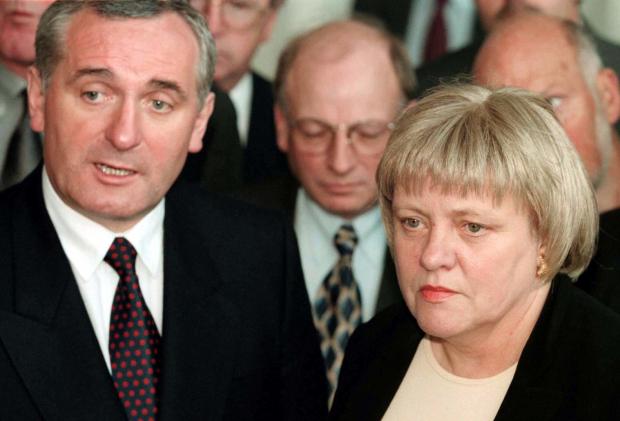 The National: EMBARGOED TO 0001 WEDNESDAY DECEMBER 29File photo dated 01/07/97 of thethen Irish Prime Minister Bertie Ahern and the then Northern Ireland Secretary Mo Mowlam, attending an Irish Congress of Trade Union meeting at the Waterfront Hall in Belfast.