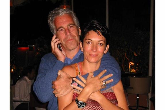 The National: Ghislaine Maxwell with Jeffrey Epstein The National: Ghislaine Maxwell with Jeffrey Epstein