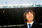 Former Celtic player Shunsuke Nakamura at Parkhead