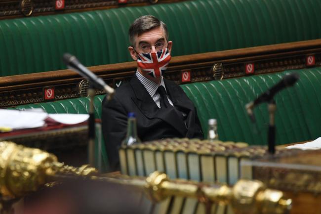 Jacob Rees-Mogg in the House of Commons.