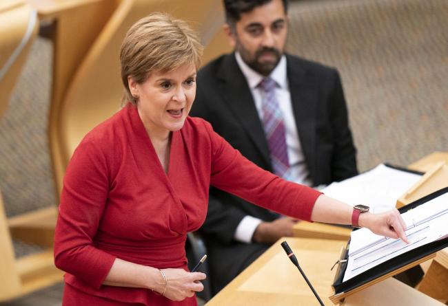 Nicola Sturgeon: Even those in Tory party can't imagine Douglas Ross as First Minister