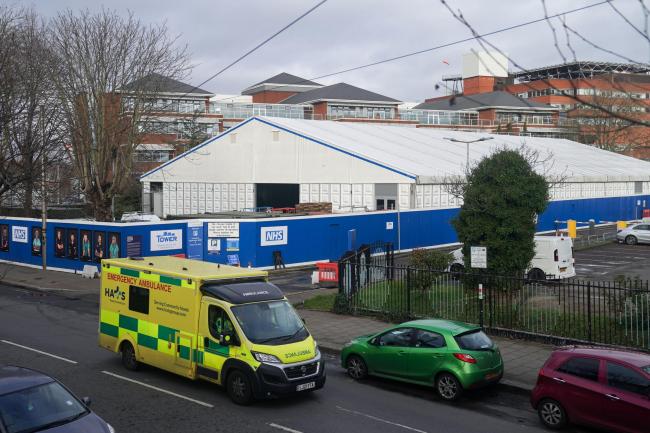 The NHS is now on a 'war footing', which includes setting up temporary field hospitals
