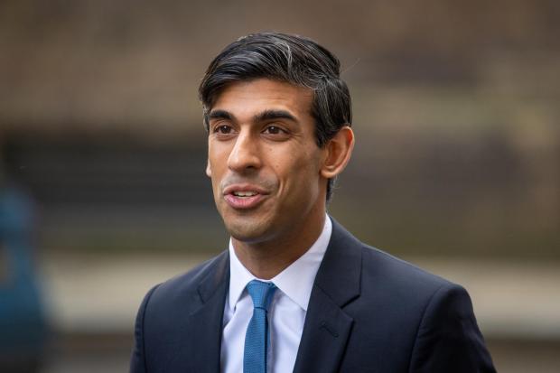 The National: Chancellor Rishi Sunak in Downing Street, London, after Prime Minister Boris Johnson was admitted to hospital for tests as his coronavirus symptoms persist. PA Photo. Picture date: Monday April 6, 2020. See PA story HEALTH Coronavirus . Photo credit
