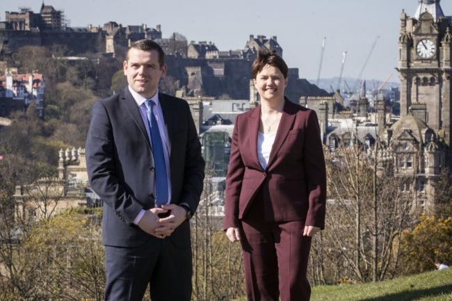 Douglas Ross and Ruth Davidson spoke out against the Prime Minister