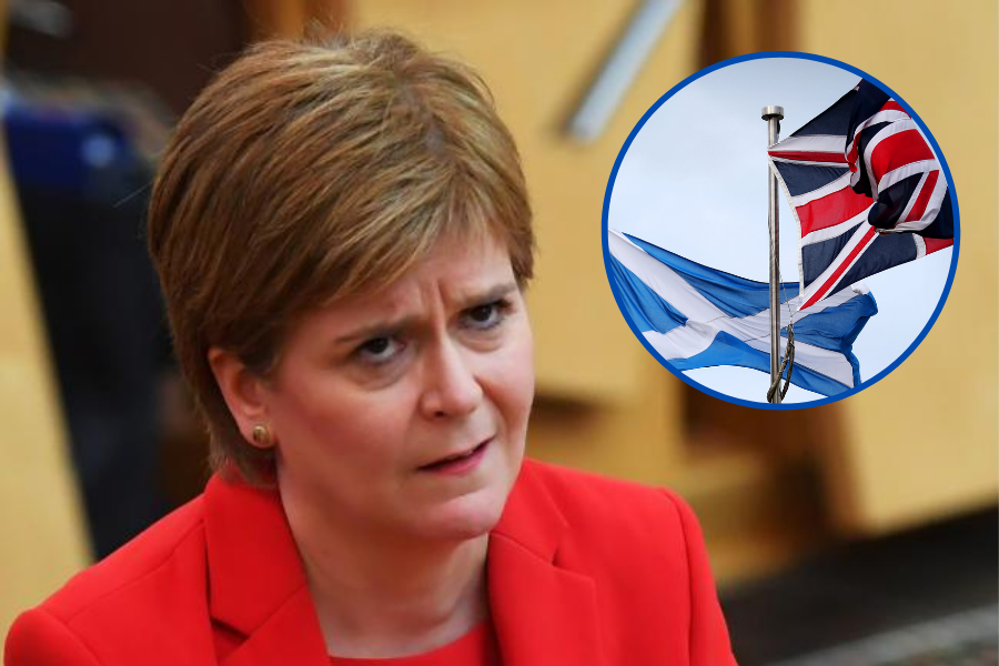 GB News host deletes wild claims about the SNP and Scotland's Saltire