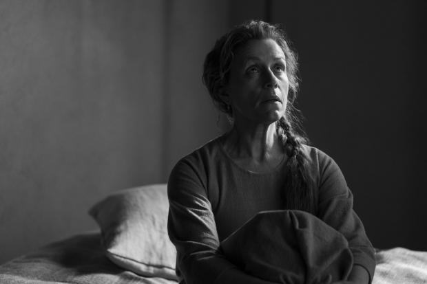 The National: Frances McDormand in The Tragedy Of Macbeth on Apple TV 
