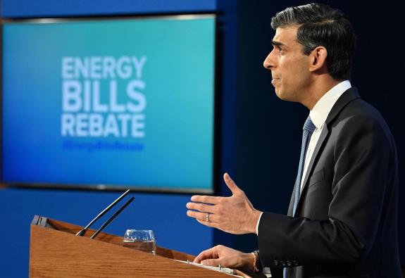 The National: Chancellor Rishi Sunak speaking at a press conference in Downing Street, London. Picture date: Thursday February 3, 2022. PA Photo. The cost of living crisis was laid bare as the Chancellor has been forced to step in to offset a nearly 700 spike in The National: Chancellor Rishi Sunak speaking at a press conference in Downing Street, London. Picture date: Thursday February 3, 2022. PA Photo. The cost of living crisis was laid bare as the Chancellor has been forced to step in to offset a nearly 700 spike in