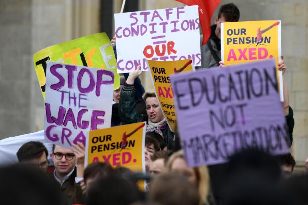 The University and Colleges Union (UCU) has led a series 
of strikes over recent weeks