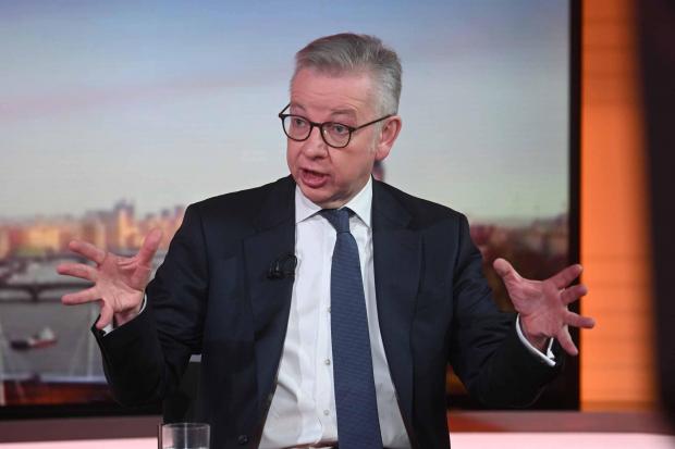 The National: Michael Gove appearing on the BBC1 current affairs programme, Sunday Morning