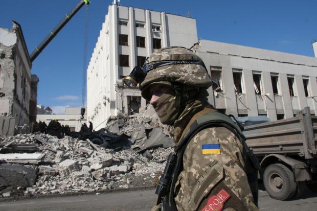 Ukraine is struggling to maintain its democracy against a force bringing authoritarianism