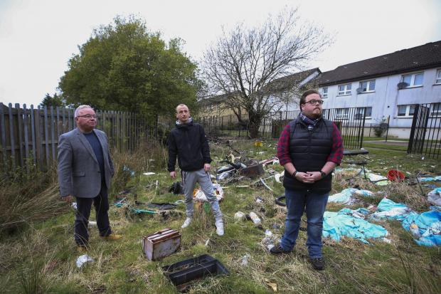 Residents terrified to let kids out to play amid flytipping eyesore