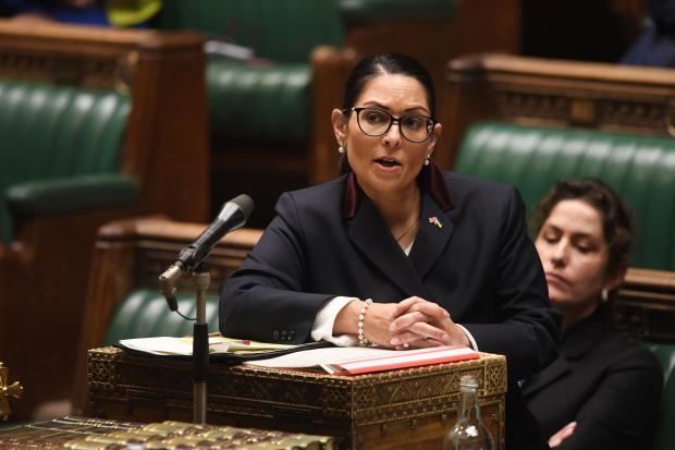 The National: Priti Patel will have countless questions to answer about this new policy for sending asylum seekers to east Africa