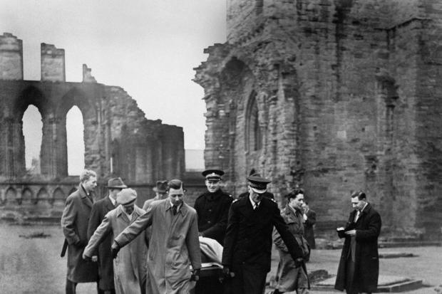 The Stone of Destiny was moved from Arbroath Abbey