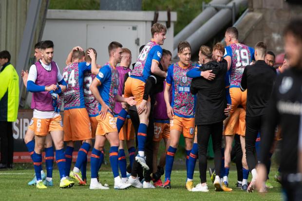 Dunfermline relegated to League One as Queen's Park make Championship play-off final
