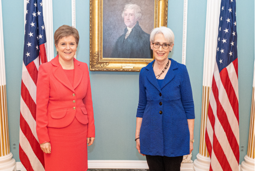 Nicola Sturgeon talks independence with top US government official