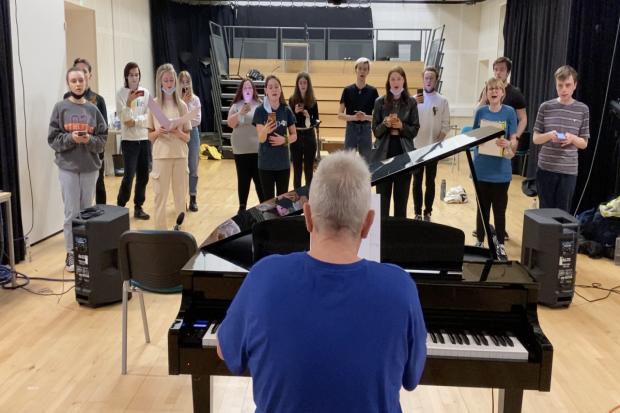UWS students work with rock star and crime writer to create new musical