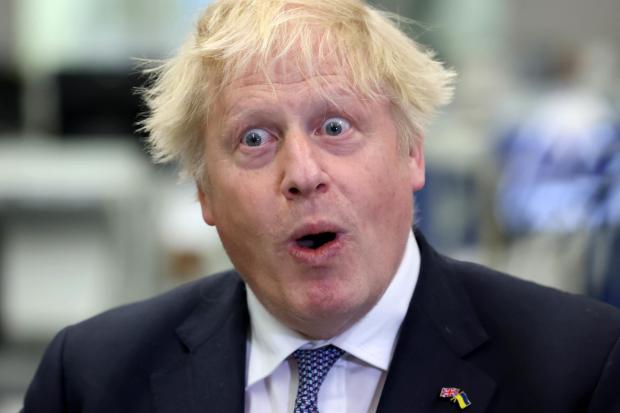 Pictures emerge of Boris Johnson drinking during lockdown at boozy party