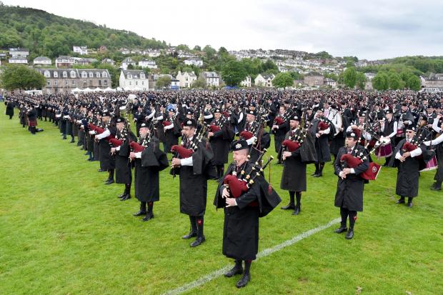 The first British Pipe Band Championships for nearly three years took place at Battery Park in Greenock