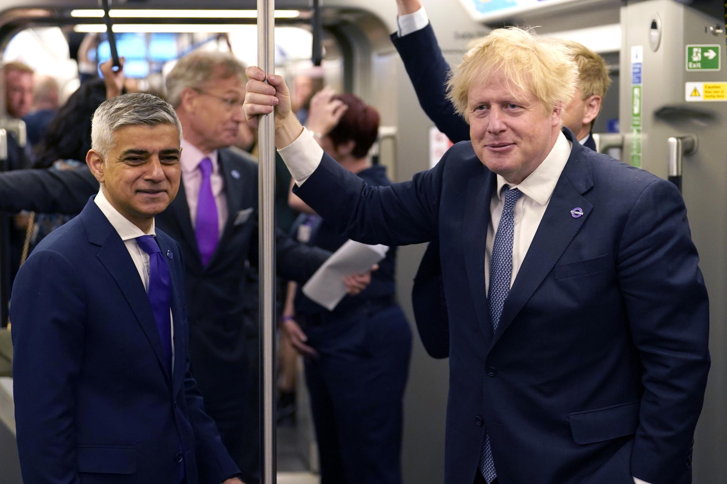 Anger as Boris Johnson calls new London trainline a 'big moment' for entire UK