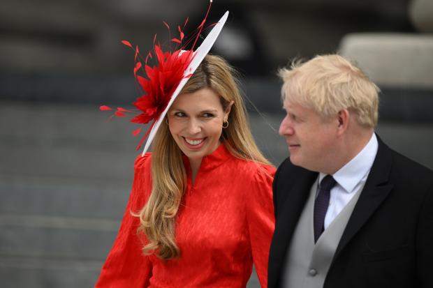 Boris Johnson has been participating in the Platinum Jubilee festivities with his wife Carrie by his side