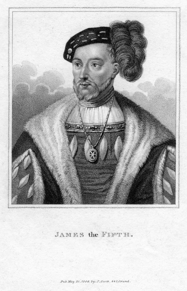 The National: James V of Scotland, (1806) was King of the Scots from 1513-1542