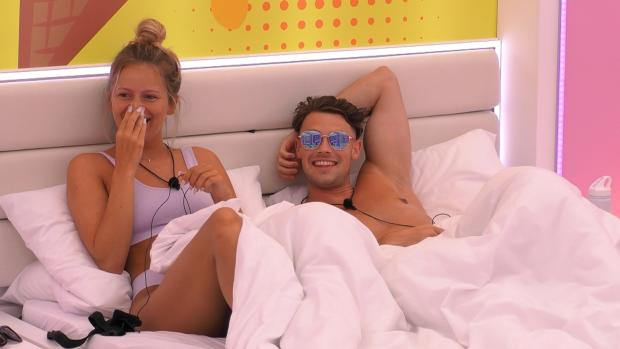 The National: Love Island 2022: Tasha Ghouri has emotional chat with Andrew Le Page ahead of recoupling (ITV)