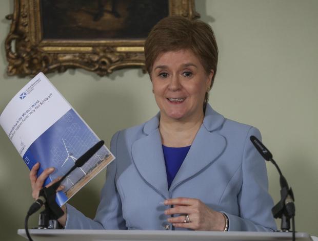 The National: The FM launched the first whitepaper ahead of indyref2 in Edinburgh on Tuesday