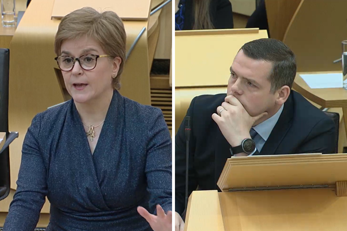 Nicola Sturgeon: FMQs grilling sees FM offer in-person apology to Grady victim