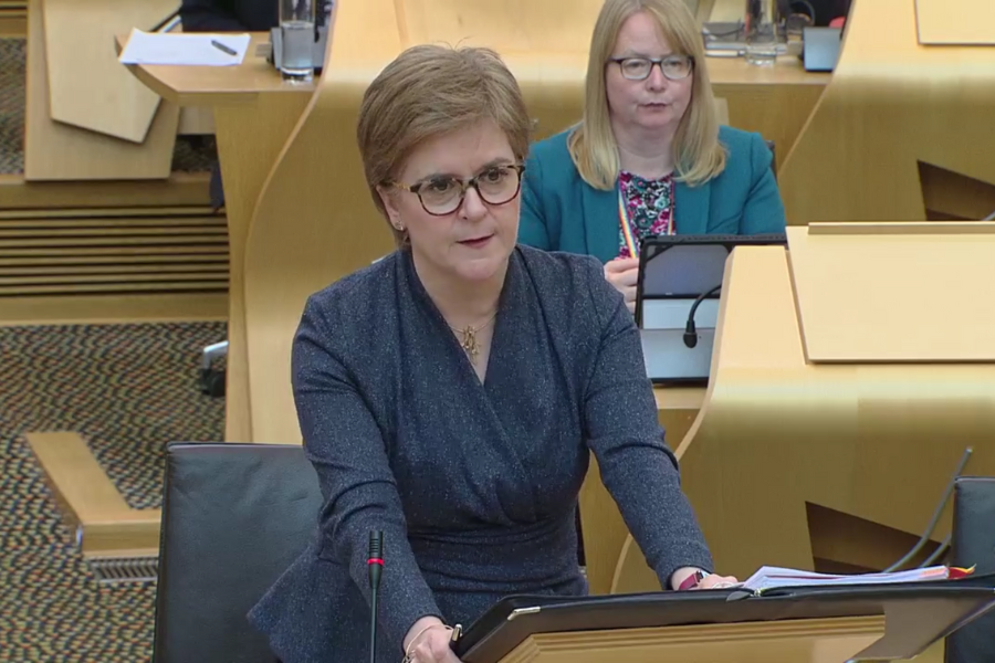 FMQs: Nicola Sturgeon blasts Tories as agency workers set to be legal during strikes