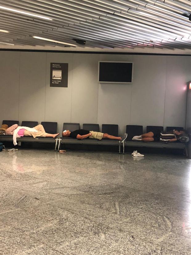 The National: Passengers were exhausted