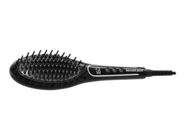 The National: Silvercrest Hair Straightening Brush (Aldi)