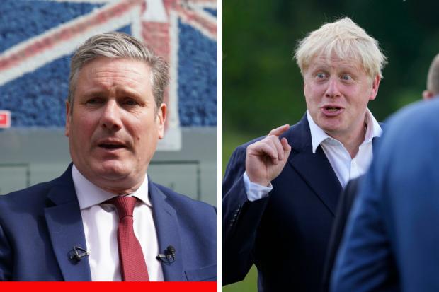 Tory leader Boris Johnson and Labour leader Keir Starmer both seek to deny Scotland the right to a referendum on independence
