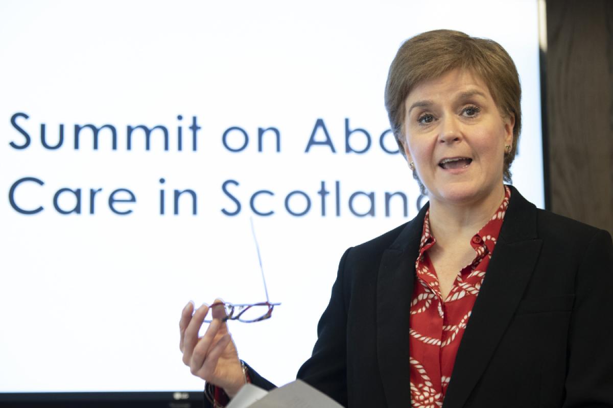 Nicola Sturgeon's chairing of the summit follows the US Supreme Court's decision to overturn Roe Vs Wade
