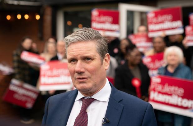 The National: Labour leader Keir Starmer may want to defend the Union, but that is not the issue here