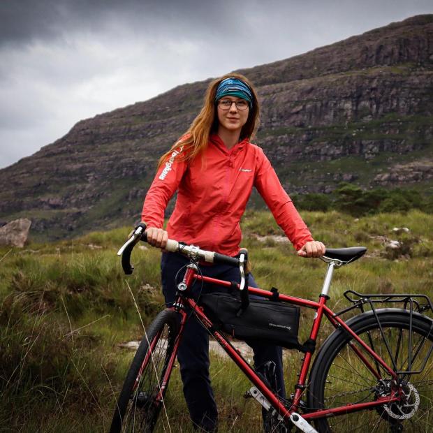 The National: Anna Taylor will walk, run and cycle her way through the UK