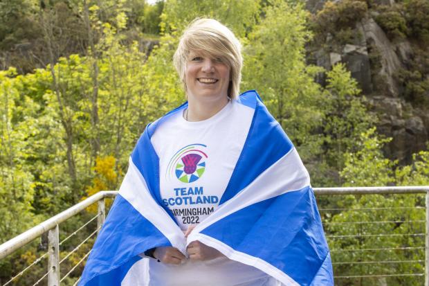 Sarah Adlington at the Scotland judo team announcement. Picture: Team Scotland