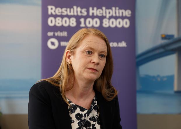 The National: Somerville made the comments at the launch of an exam results helpline for Scottish pupils