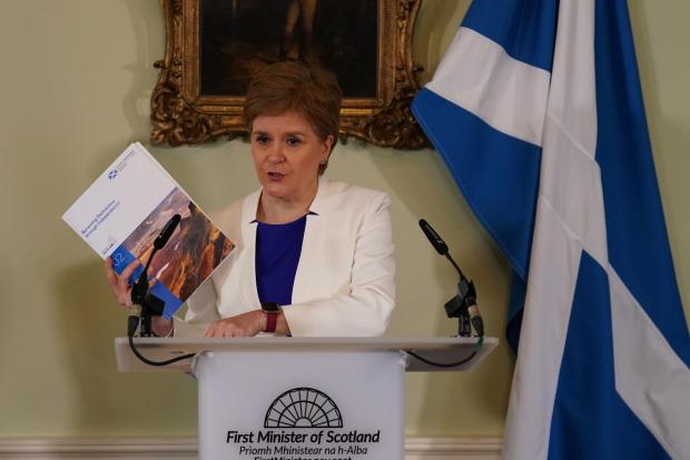 The National: The FM announced the publication of the second independence paper in July 