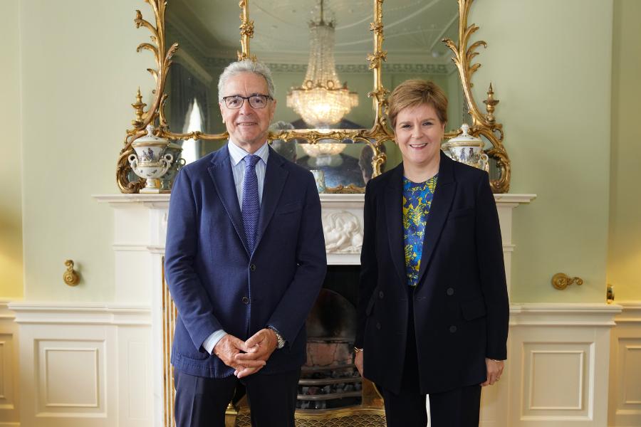Nicola Sturgeon pledges collaboration with Spain as she welcomes ambassador