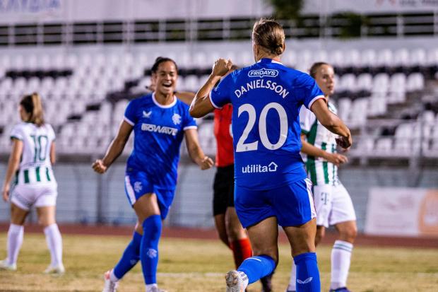 Women's Champions League: Rangers defeat Ferencvaros in first European outing