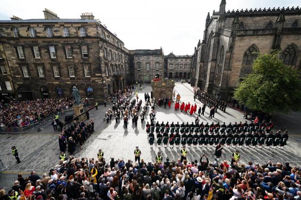 The National: King Charles was proclaimed the new monarch at ceremonies in Edinburgh and across the UK