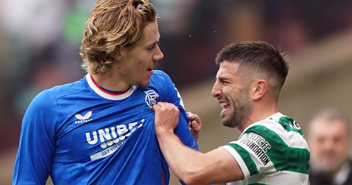 Greg Taylor in Celtic 'some could learn from that' Rangers dig