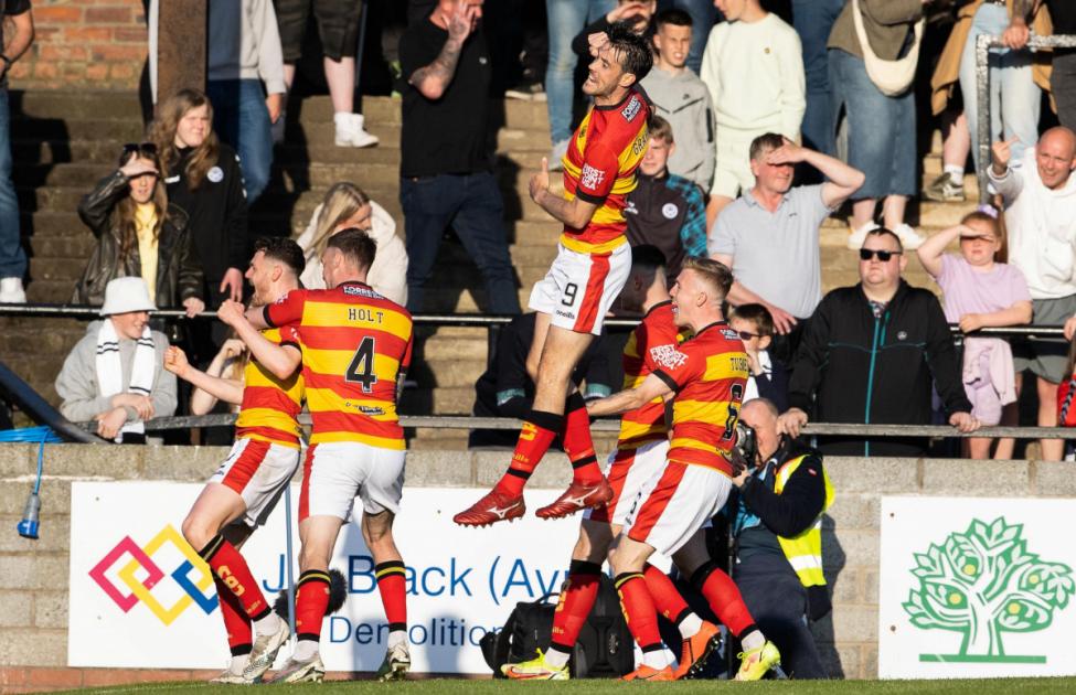 Ayr 0 Partick Thistle 5: Jubilant Jags fire a warning to strugglers